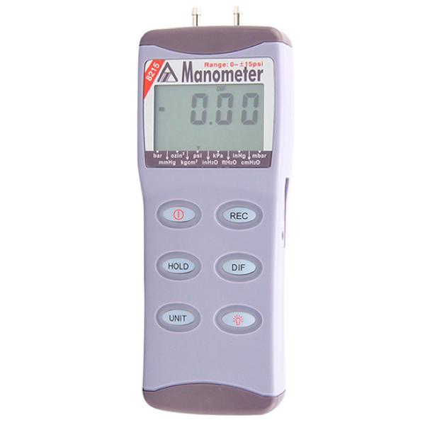 Manometer Pressure Meter15 PSISper Scientific840081 